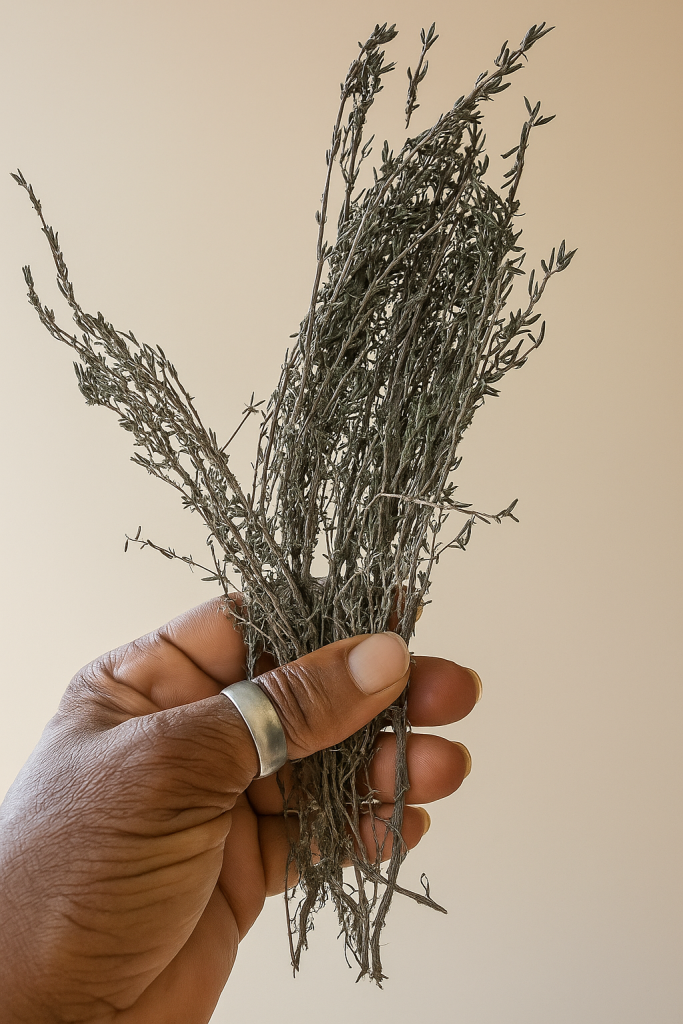 Dried Jamaican Rosemary natural herb for memory, hair growth, and respiratory support